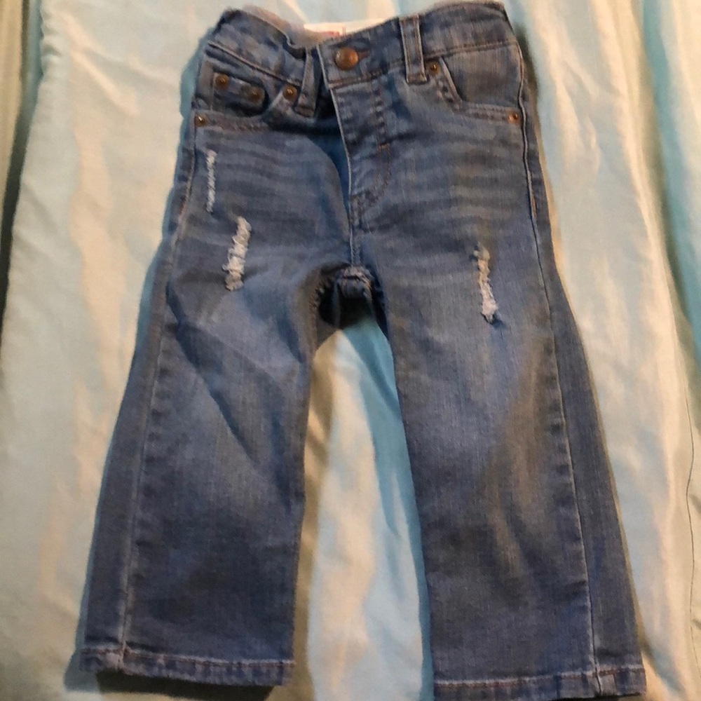 514 Straight Distressed Levi’s